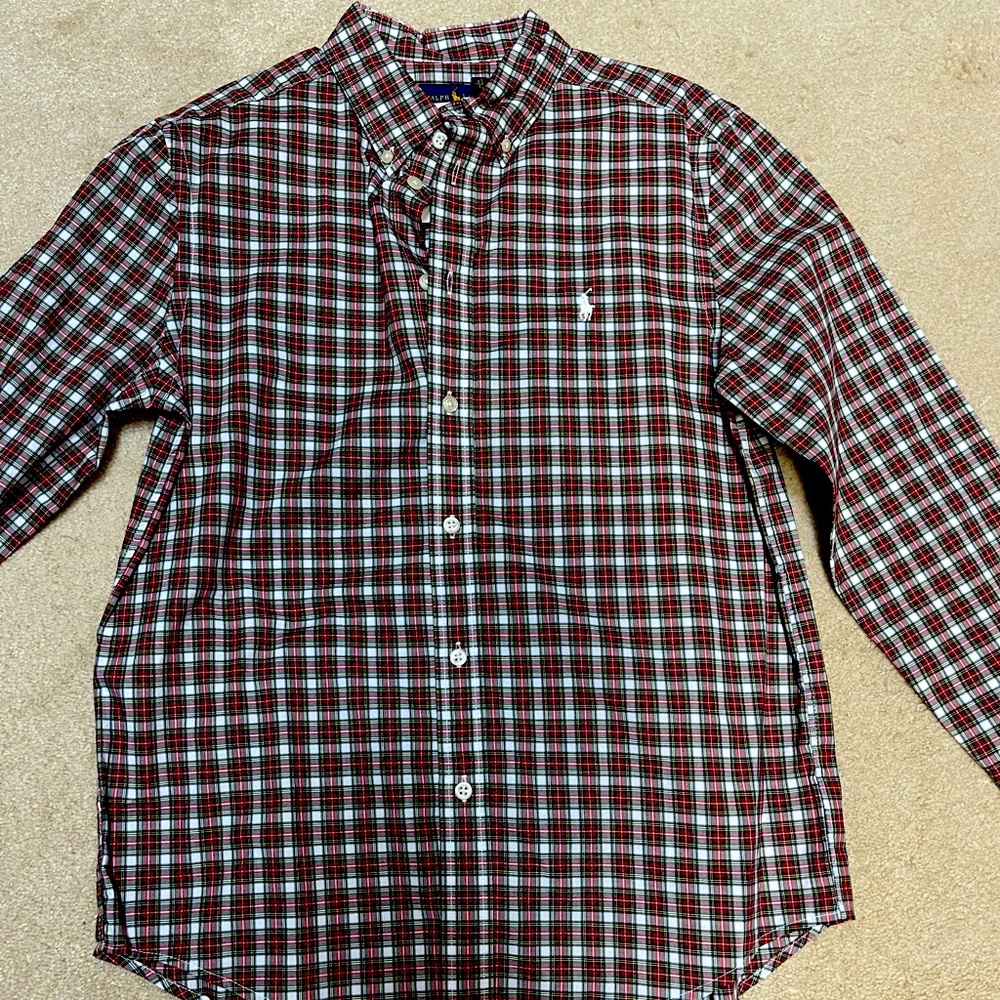 NWT Boy’s Ralph Lauren Button Up
